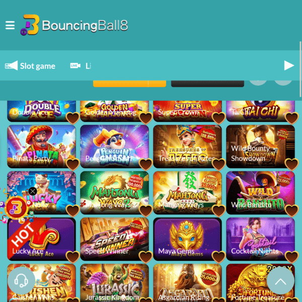 Slot Games BouncingBall8 Casino